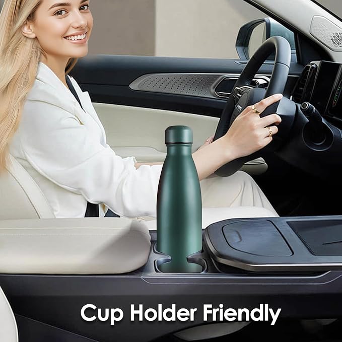 25oz Cola-Bottle Shaped Stainless Steel Leak-proof Water Bottle, Double Wall - Image 6