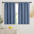 RYB HOME 45 inch Curtains for Kitchen Room Darkening Privacy Mini Curtain for by RYBHOME