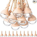 BBTO 50 Pcs Hanging Car Air Freshener Car Diffuser Bottles Empty Glass Perfume by BBTO