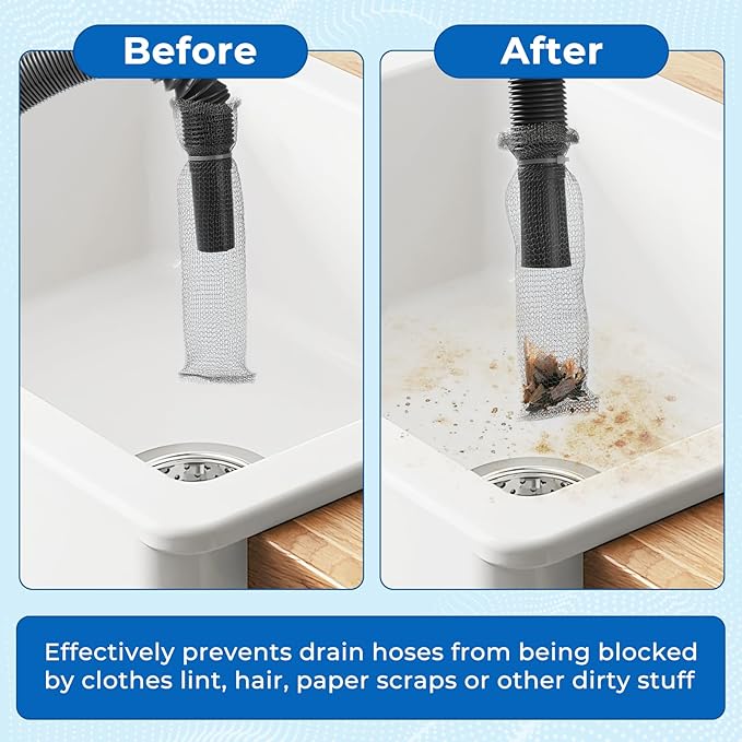 24 PCS Lint Traps, Stainless Steel Lint Catcher - Image 5