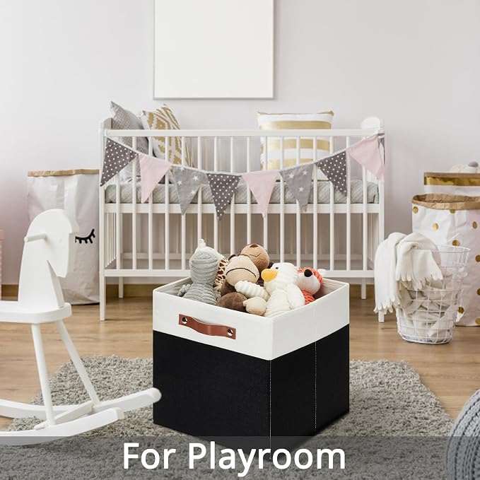 DULLEMELO Storage Cubes 13 inch, Cube Storage Bins - Image 6