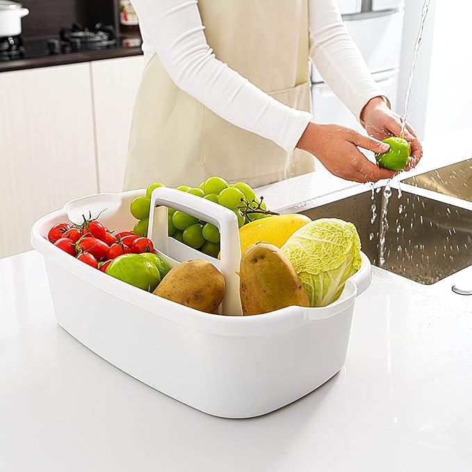 2 Pack Multi-Purpose Plastic Cleaning Caddy - Image 5