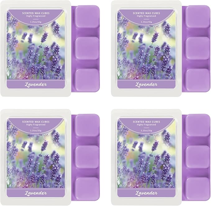 SCENTORINI Wax Melts Wax Cubes, Long Lasting Lavender Wax Melts by SCENTORINI