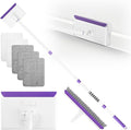 Baseboard Cleaner Tool with Handle 2.0, Dust Trapping and Locking, 5 Reusable by wlich