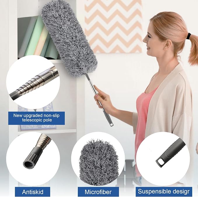 FUUNSOO Microfiber Feather Duster, Duster - Image 3
