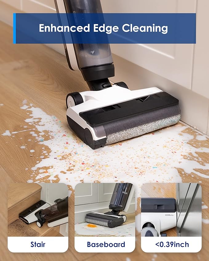 Tineco Smart Wet Dry Vacuum Cleaners, Floor Cleaner Mop 2-in-1 Cordless Vacuum - Image 3