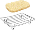Bar Soap Dish Holder for Shower Bathroom Stainless Steel Rust Proof Self by GUUKAR