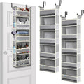 2 Pack Over The Door Hanging Organizer 5-Shelves and 10 Side Pockets, Over The by ROOMTALK