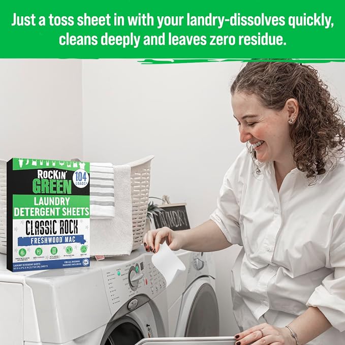 Rockin' Green Travel Laundry Detergent Sheets - Image 4