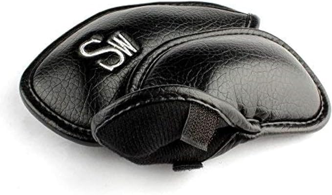 CRAFTSMAN GOLF 12pcs or 1pc Thick Synthetic Leather Golf Iron Head Covers Set - Image 3