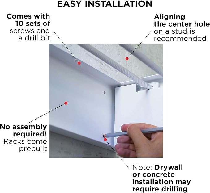 Step Up Laundry Drying Rack, Wall Mounted, Retractable Clothes Drying Rack - Image 7