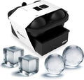 glacio Ball Ice Cube Tray and Big Ice Cube Molds by glacio