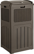 Devoko 33 Gallon Outdoor Trash Can, Hideaway Garbage Bins by DEVOKO