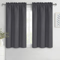 DWCN Blackout Curtains for Bedroom 54 Inch Length 2 Panels Set, Solid Thermal by DWCN