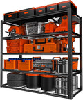 ROOMTEC 60" W Garage Shelving Heavy Duty, 33000LBS Storage Shelves, 5-Tier by ROOMTEC