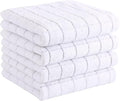 Homaxy 100% Cotton Terry Kitchen Towels, Checkered Designed, Soft and Super by Homaxy