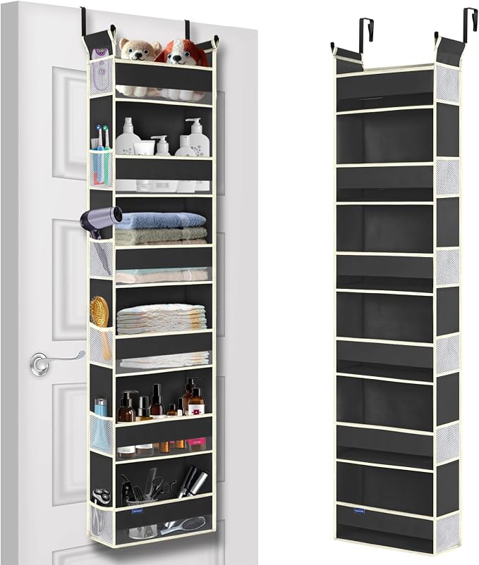 Over The Door Hanging Organizer 6-Shelves and 12 Side Pockets, Over The Door by ROOMTALK