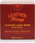 Leather Honey Conditioner Wipes: Restore Leather On-The-Go. Protect & Condition by LeatherHoney