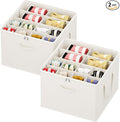 Lifewit Shoe Storage Organizer for Closet Fits 12-16 Pairs, Fabric Large Shoe by Lifewit