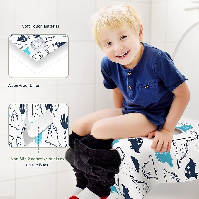 30 Pack Toilet Seat Covers Disposable, Large Waterproof Potty Covers - Image 2