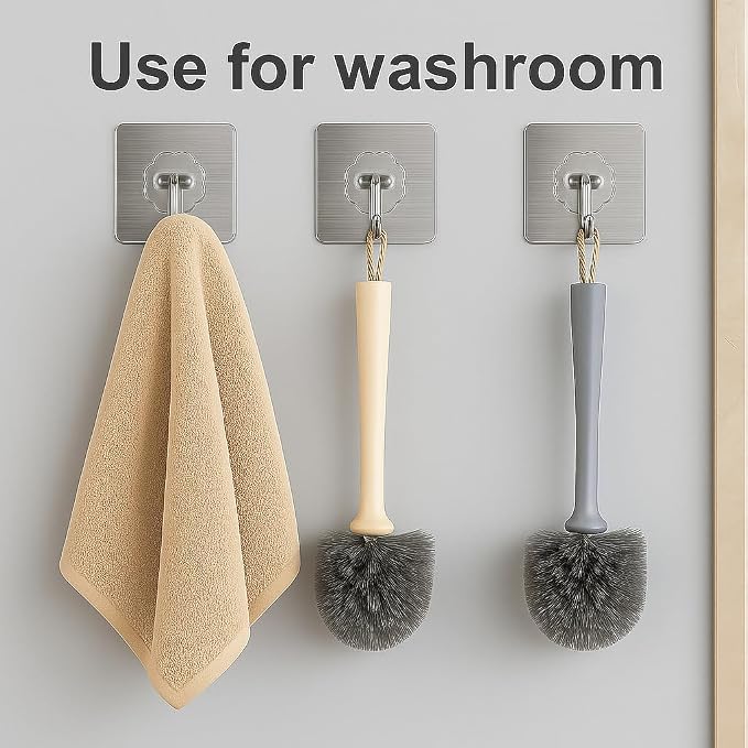 Heavy Duty Adhesive Wall Hooks - Image 5