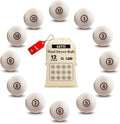 Sheep Wool Dryer Balls 12 Pack L Premium Natural Fabric Softener, Reusable by ACTTE