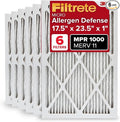 Filtrete 17.5x23.5x1 AC Furnace Air Filter, MERV 11, MPR 1000, Micro Allergen by Filtrete