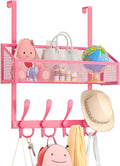 Over The Door Hooks Organizer, Coat Rack Over The Door Storage Hanger Towel Rack by Kaiferty