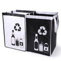 Recycle Waste Bag for Kitchen Home- Indoor Recycling Bins Trash Sorting by REFARICO
