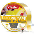 XFasten Self Fusing Silicone Tape Waterproof – 1" x 36 Feet Yellow, Self by XFasten