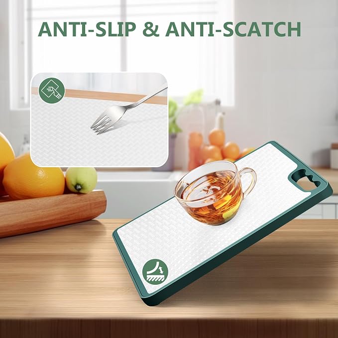Shelf Liners, Non-Adhesive Drawer Liner, Waterproof & Oil-Proof Kitchen Cabinet - Image 4