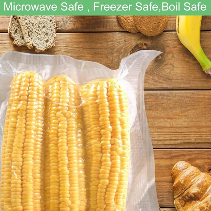 O2frepak 400 Quart Size 8" x 12" Vacuum Sealer Bags - Image 6