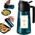 TrendPlain 16oz/470ml Blue Glass Olive Oil Sprayer by TrendPlain