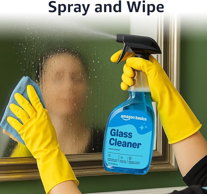 Amazon Basics Glass Cleaner Refill 67.6 Fl Oz - Image 5