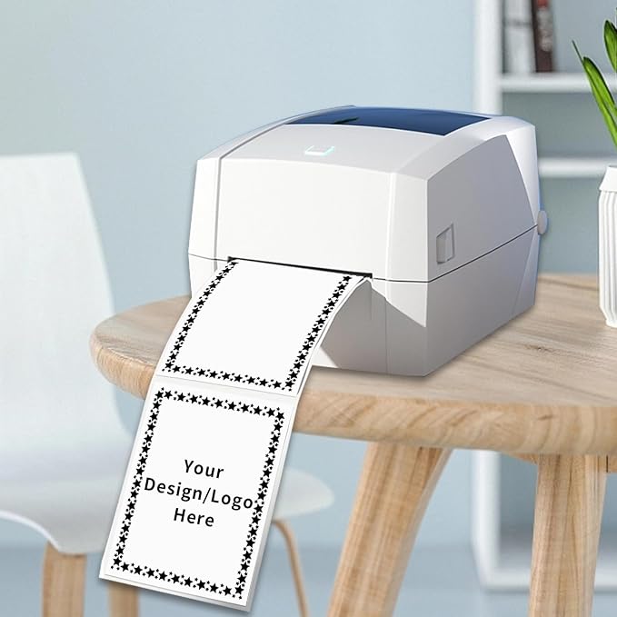 4×6 Inch White Removable Thermal Labels, Waterproof Thermal Label Stickers - Image 6
