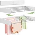 Wall Mounted Clothes Drying Rack 32", Foldable Wall Mount Laundry Rack Folding by DiscovertheEleganceofAir-drying