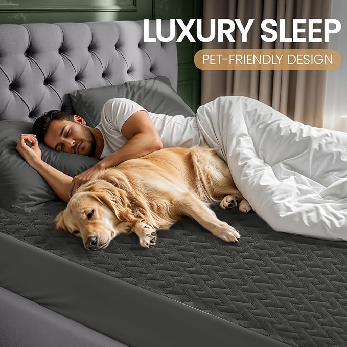 Utopia Bedding Waterproof Mattress Protector Twin XL Size, Premium 3D Air Soft - Image 5