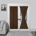 DWCN French Door Curtains – Rod Pocket Thermal Blackout Curtain by DWCN
