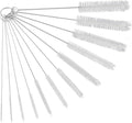 Straw Cleaner Brush Set, 12-Piece 11.8 Inch Long Botthle Cleaning Brush by Ixiaoyoo