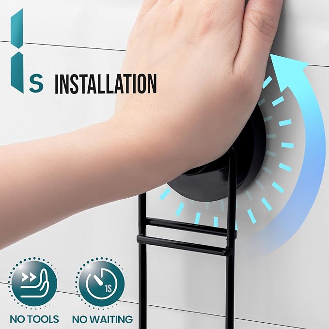 TAILI Double Layer Soap Dish Holder, Bar Soap Tray Suction Cup - Image 3