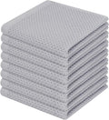 Homaxy 100% Cotton Waffle Weave Kitchen Dish Cloths, Ultra Soft Absorbent Quick by Homaxy