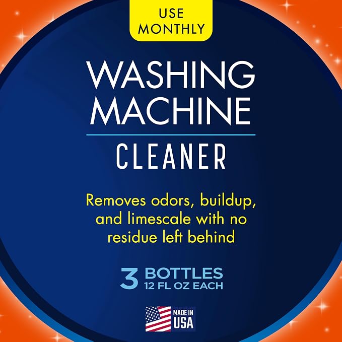 Glisten Washing Machine Cleaner, Helps Remove Odor, and Limescale, Fresh Scent - Image 2