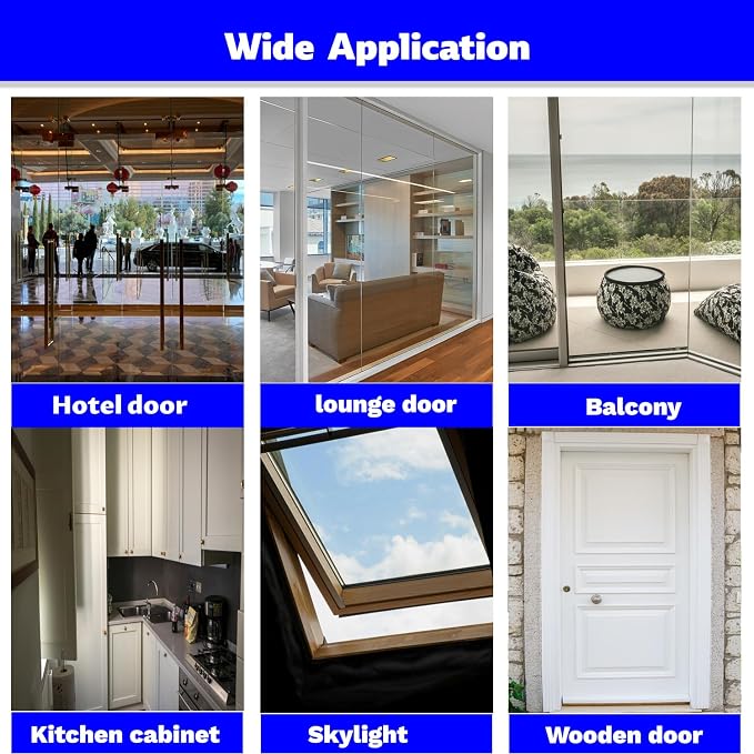 Weather Stripping Door Seal Strip 33 Feet Strip Bottom Draft Insulation Stopper - Image 6