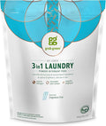 Grab Green 3-in-1 Laundry Detergent Pods, Fragrance Free, Plant and Mineral by GrabGreen
