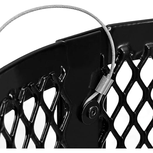 Global Industrial Outdoor Diamond Steel Trash Can - Image 6