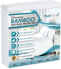 PlushDeluxe Premium Bamboo Mattress Protector – Twin XL Size, Waterproof by PlushDeluxe