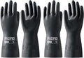 PACIFIC PPE 2 Pairs Chemical Resistant Gloves, Heavy Duty Industrial Rubber by PACIFICPPE