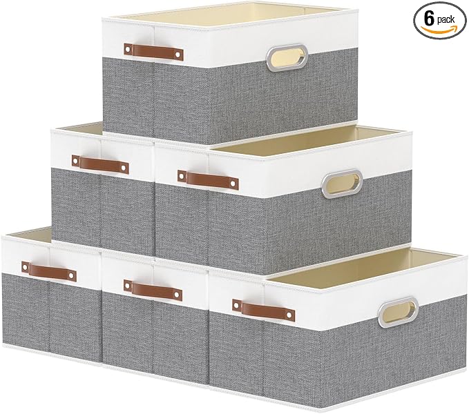 Yawinhe Foldable Storage Baskets by Yawinhe