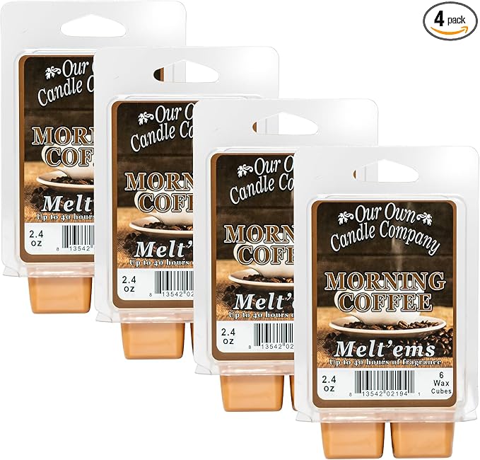 Our Own Candle Company Premium Wax Melt, Morning Coffee Scent, Handmade in The by OurOwnCandleCompanycandles