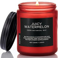 M&SENSE Juicy Watermelon Scented Candle, 7.05oz 50 Hours Clean Non Toxic by MSENSE